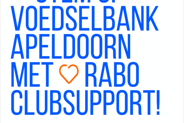 Steun ons via de Rabo Clubsupport